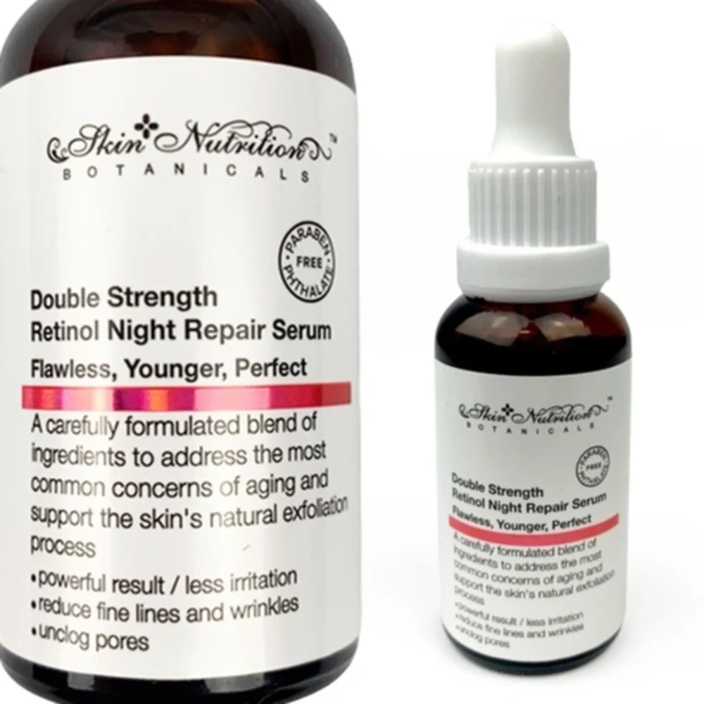 Skin Nutrition Botanicals Double Strength Retinol Night Repair Serum - Picture 1 of 9